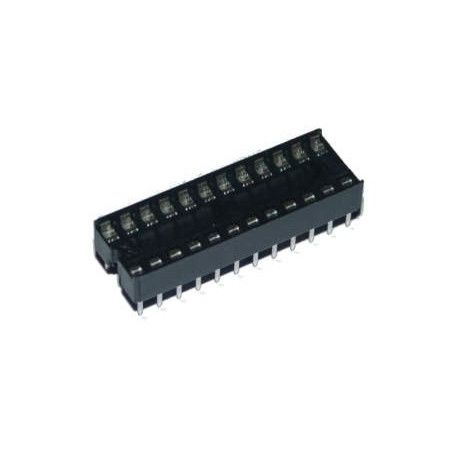 ZOCCOLO DIL 24 PIN - Passo 7,62