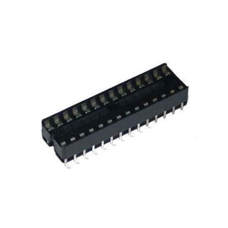 ZOCCOLO DIL 28 PIN Passo7,62