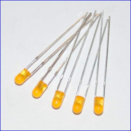 LED 3 mm ARANCIONE