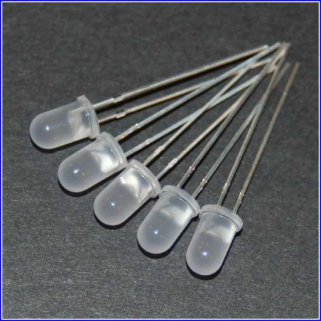 LED 5 mm GIALLO 1.000 Mcd
