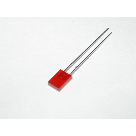LED 5 ROSSO 2X5 150mcd