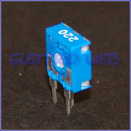 TRIMMER 220 Ohm 10x10 Verticale